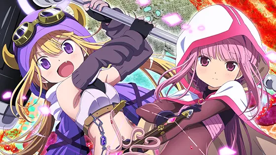 スマスロ マギアレコード 魔法少女まどか☆マギカ外伝の終了画面「いろは＆フェリシア」