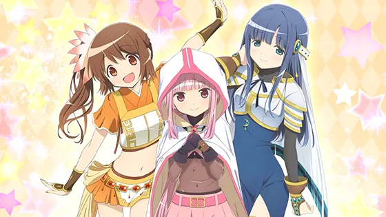 スマスロ マギアレコード 魔法少女まどか☆マギカ外伝の終了画面「いろは＆やちよ＆鶴乃」