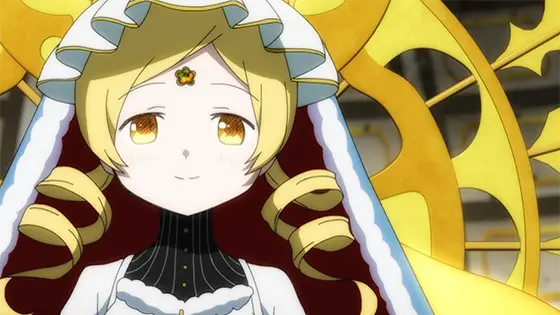 スマスロ マギアレコード 魔法少女まどか☆マギカ外伝の決戦神浜聖女開始画面「マミ（神浜聖女）」