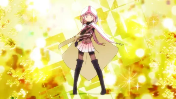 スマスロ マギアレコード 魔法少女まどか☆マギカ外伝の魔法少女変身演出の画像
