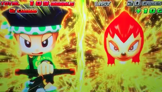 スマスロ 緑ドン VIVA!情熱南米編 REVIVALのEXTREME RUSHの黄色カットイン