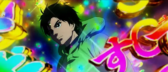 モンキーターン スマスロのステップアップ演出:虹