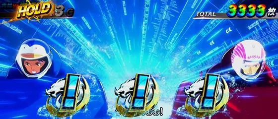 スマスロモンキーターンⅤの女子王座決定戦 チャンスナビ:！