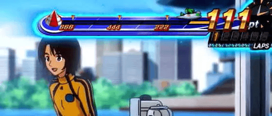 スマスロモンキーターンⅤの激走ポイントメーター 青