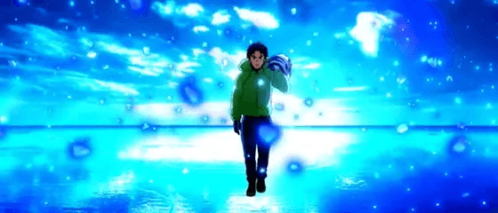 スマスロモンキーターンⅤの優出モード 背景:青