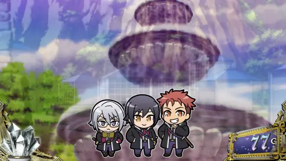 七つの魔剣が支配するのミニキャラ3人