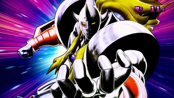 スマスロキン肉マン～7人の悪魔超人編～の悪魔将軍に遭遇した場合の画面