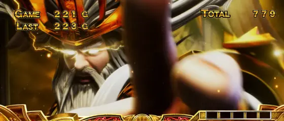 ぱちスロ にゃんこ大戦争 BIGBANGのギガントゼウス上乗せ