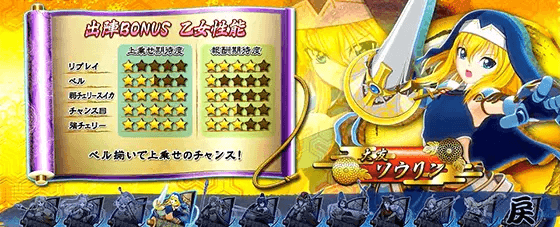 L戦国乙女4 戦乱に閃く炯眼の軍師の上乗せ性能:ソウリン