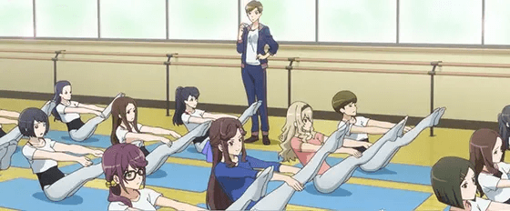 L少女☆歌劇 レヴュースタァライト -The SLOT-のレッスン室のステージ画像