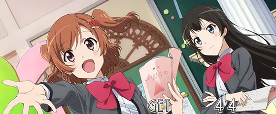 L少女☆歌劇 レヴュースタァライト -The SLOT-のRB終了画面（華恋・ひかり）