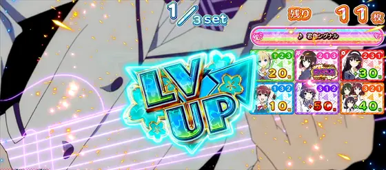 スロット 冴えない彼女の育てかたのLVUPアイコン獲得