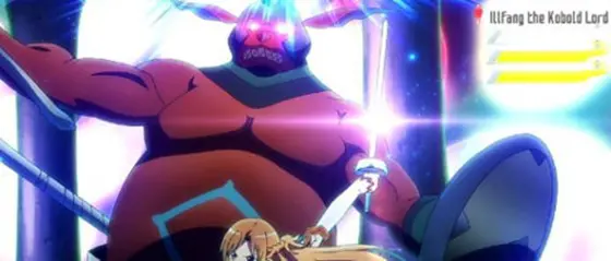 スロット ソードアート・オンラインの攻撃パターン「アスナ(弱)」