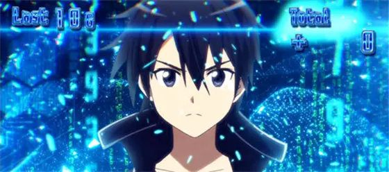 スロット ソードアート・オンラインのラストアタック ボーナス中の画面