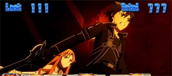 スロット ソードアート・オンラインのAT中ステージ「夕方ステージ」