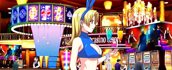スマスロスーパーブラックジャックのキャラ通過(ティファニー青衣装)