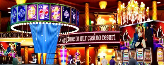 スマスロスーパーブラックジャックのリオのカジノステージ