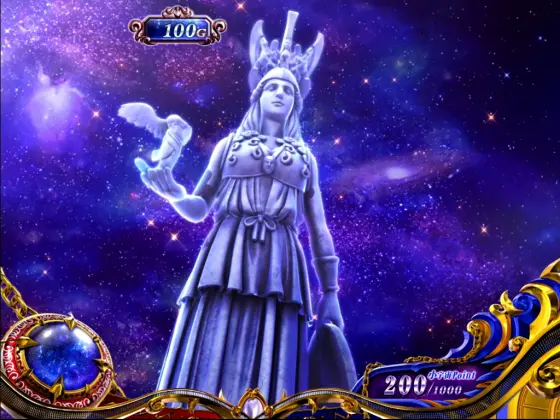 L聖闘士星矢 海皇覚醒 CUSTOM EDITIONの女神像ステージ
