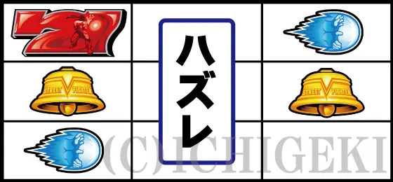 スマスロ ストリートファイターＶ 挑戦者の道のチャンス目A