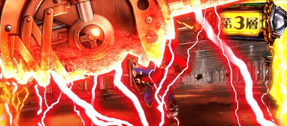 忍魂参 ~奥義皆伝ノ章~のシャッター演出