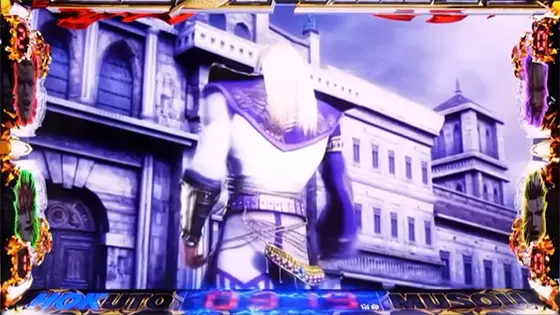 スマスロ真・北斗無双の液晶ゲーム数に電撃が走る