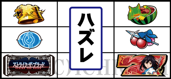 スマスロ ストライク・ザ・ブラッドのリーチ目2