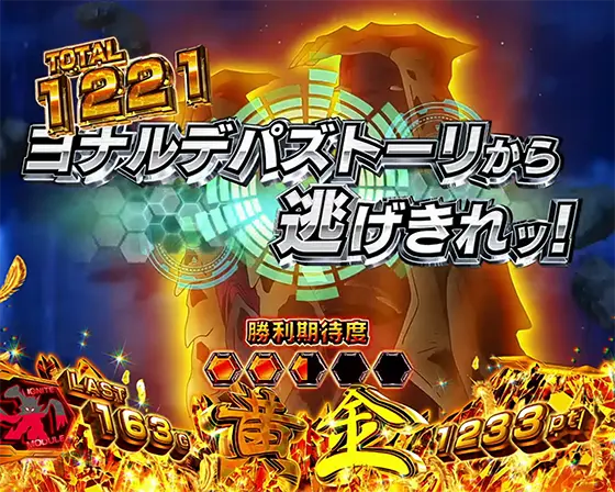 Lパチスロ戦姫絶唱シンフォギア 正義の歌の連続演出「ヨナルデパズトーリから逃げ切れ！」