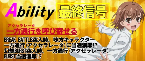 とある魔術の禁書目録（スマスロ）】異能キャラクター（通常時