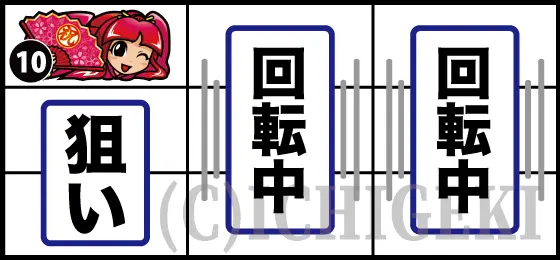 吉宗の第一停止チェリー狙い