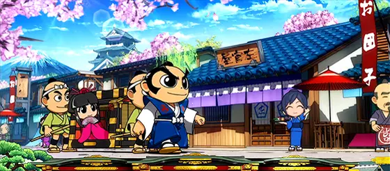 吉宗ＲＩＳＩＮＧの通常ステージ(姫同行)