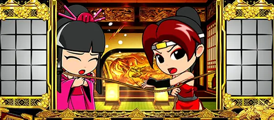 吉宗ＲＩＳＩＮＧの人影演出