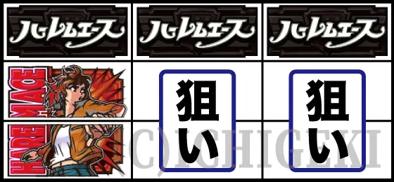 翔べ！ハーレムエースのチェリー停止時の打ち方