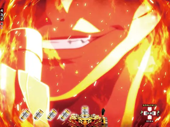 パチンコPブラックラグーン4 EXTRA BULLET 129ver.のレヴィ怒り予告画像