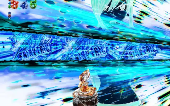パチンコP FAIRY TAIL 89Ver.のエルザ画面切り裂き