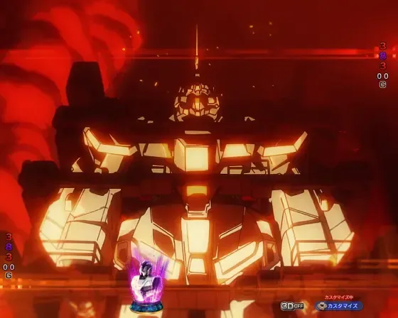 パチンコ Pフィーバー機動戦士ガンダムユニコーン再来 99ver.のUNICORNフリーズ予告