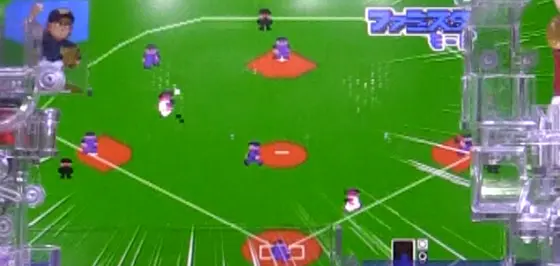 パチンコPハネモノ ファミリースタジアムの打球方向予告