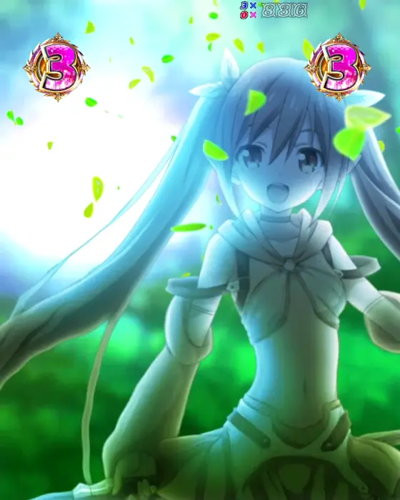 パチンコPクイーンズブレイド4 ナナエルver.のノワ画像