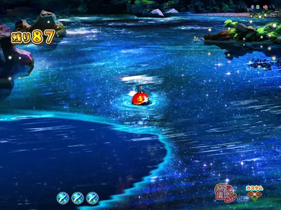 パチンコP清流物語4 ヌシを求めて4000匹のヌシ魚影予告
