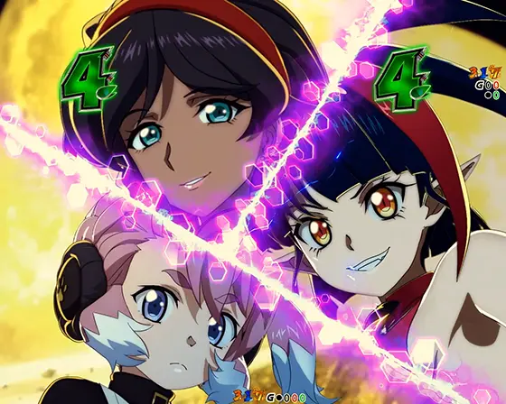 パチンコPフィーバー戦姫絶唱シンフォギア4 199ver.のキャラリーチ