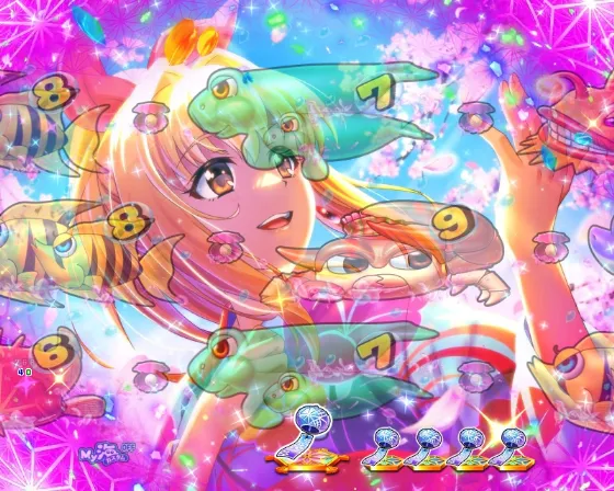 P海物語 極JAPANの艶カットイン予告の画像