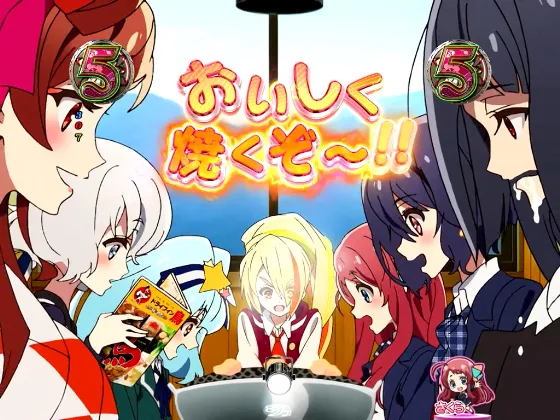 Pゾンビランドサガの焼肉リーチの画像