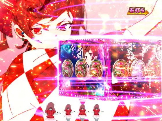 パチンコPゾンビランドサガの七福ヘドバンRUSH中ゆうぎり画像