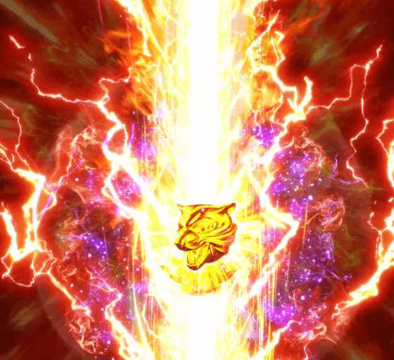 パチンコPA花の慶次～裂 99ver.の虎保留画像