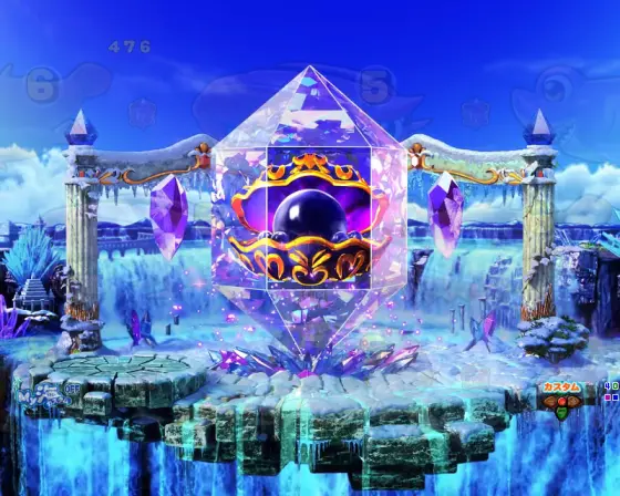 大海物語5 ブラック 99の雪背景