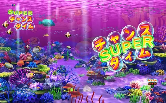 PA海物語3R3の確変状態の画像