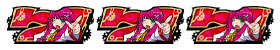 パチスロ1000ちゃんの赤BIG BONUS