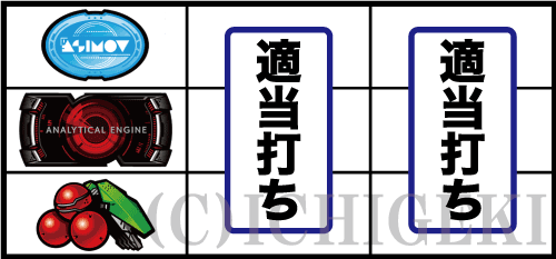 SLOTアルドノア・ゼロのチェリー停止時の打ち方