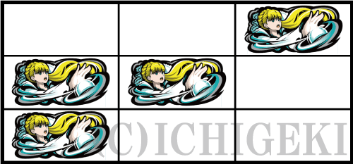 SLOTアルドノア・ゼロのアセイラムチャンス（斜め揃い）