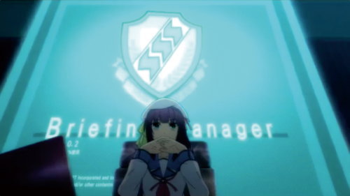 パチスロAngel Beats!の作戦準備中ステージの画面