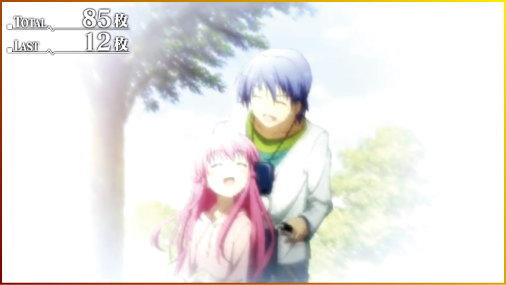 パチスロAngel Beats!のユイエピソード消化画面